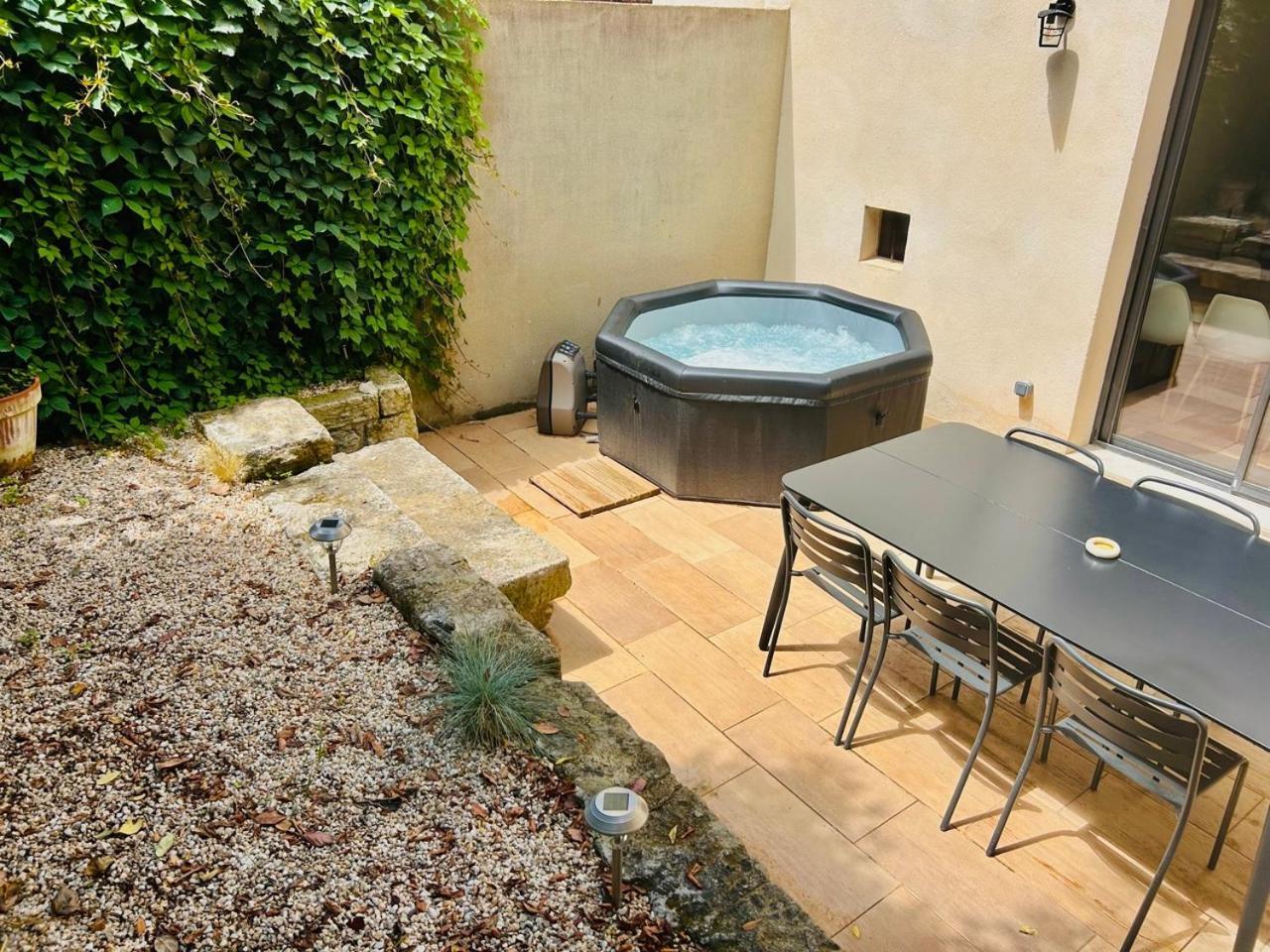 Maison De Village Barbentane Avec Spa Exterior foto